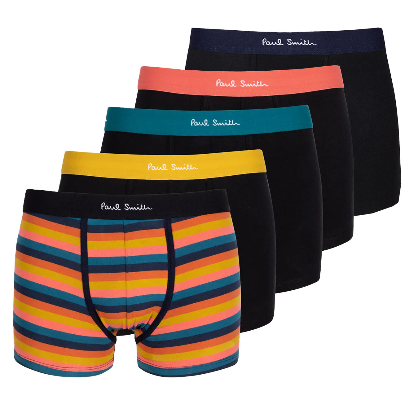 Paul Smith 5 Pack Trunk Black - Parasol Store