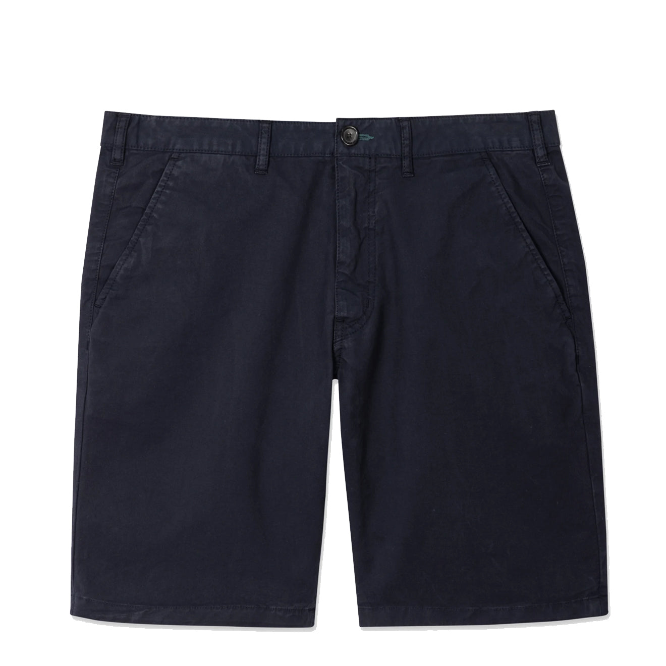 Paul Smith Cotton-Twill Broad Stripe Zebra Shorts Dark Navy - Parasol Store