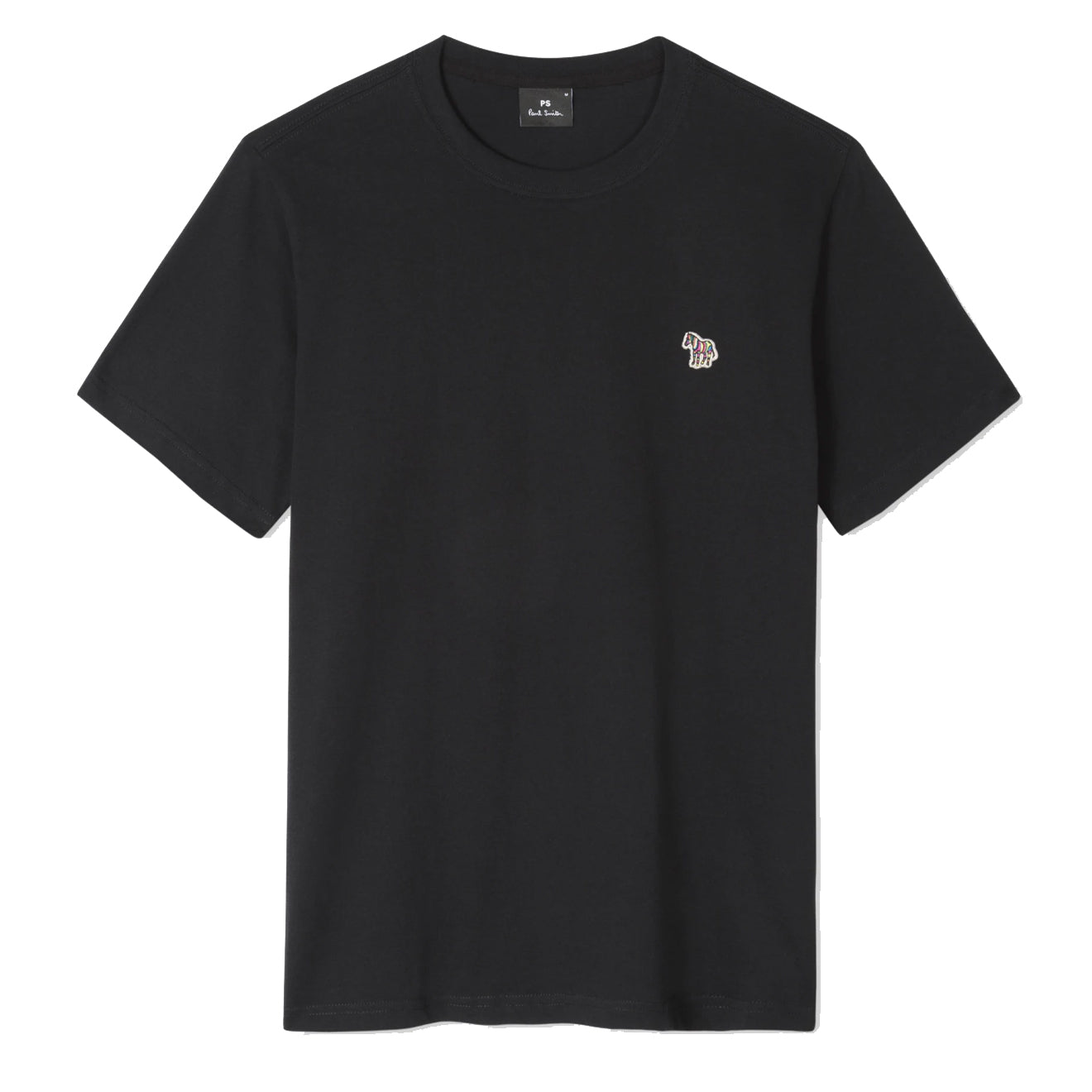 Paul Smith Cotton Zebra Logo T-Shirt Black - Parasol Store