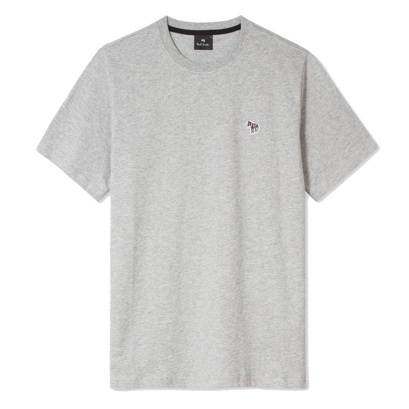 Paul Smith Reg Fit S/S Tshirt Zebra Grey Melange - Parasol Store