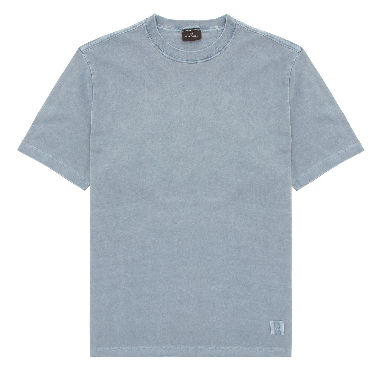 Paul Smith S/S T-Shirt Acid Wash Indigo - Parasol Store