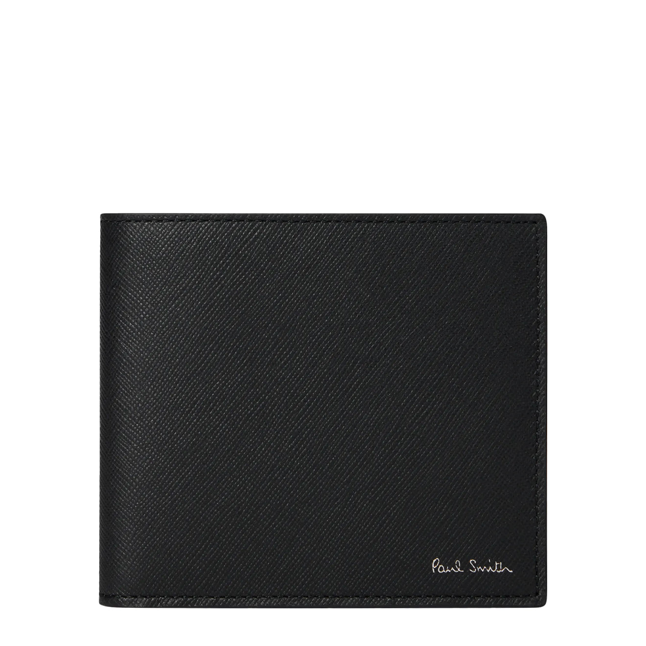 Paul Smith Signature Stripe Balloon Mount Fuji Interior Billfold Wallet Black - Parasol Store