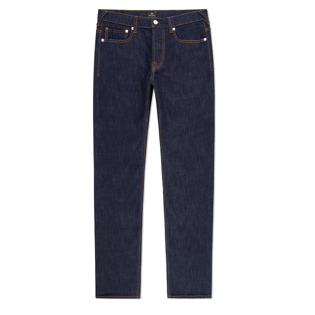 Paul Smith Standard-Fit Crosshatch Stretch Jeans Indigo-Rinse - Parasol Store