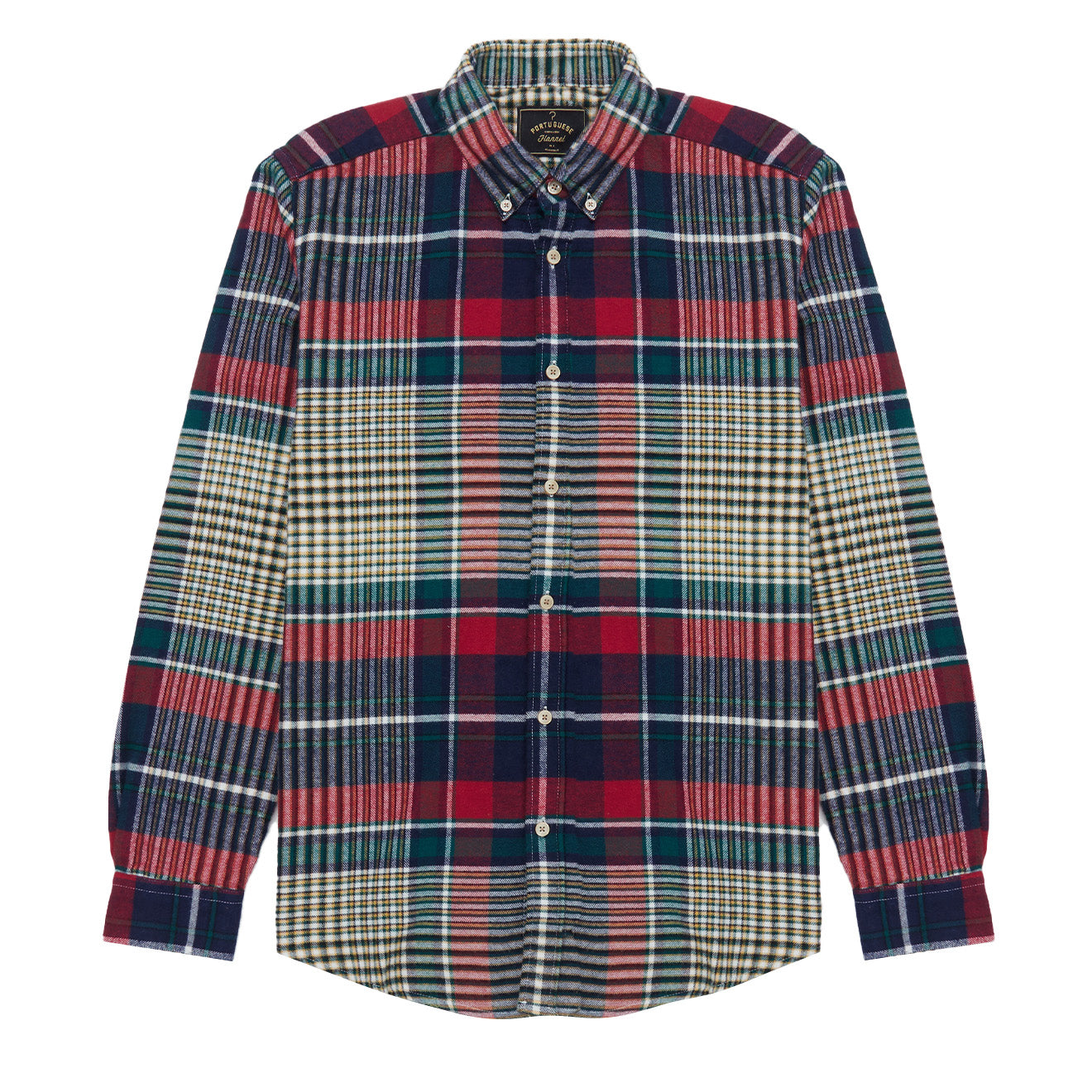 Portuguese Flannel Button Down Tolly Shirt Red / Blue / Green