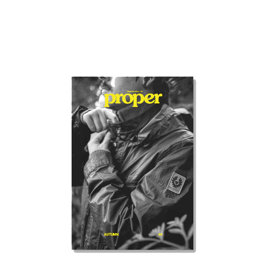 Proper Magazine Issue 46 - Belstaff Cover - Parasol Store