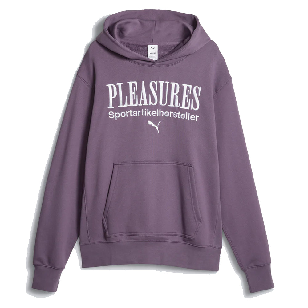 Puma Puma X Pleasures Womens Graphic Hoodie Purple Charcoal | Parasol ...