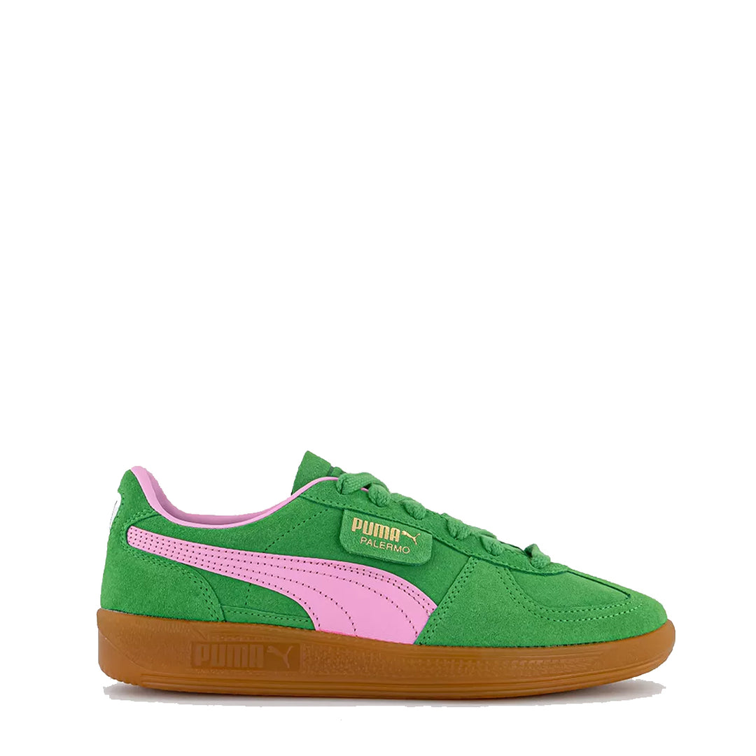 Ladies green puma trainers on sale