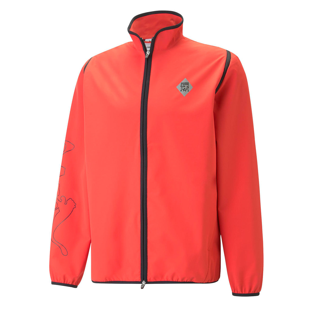 Puma x P.A.M Womens Zip-Off Jacket Hibiscus Puma