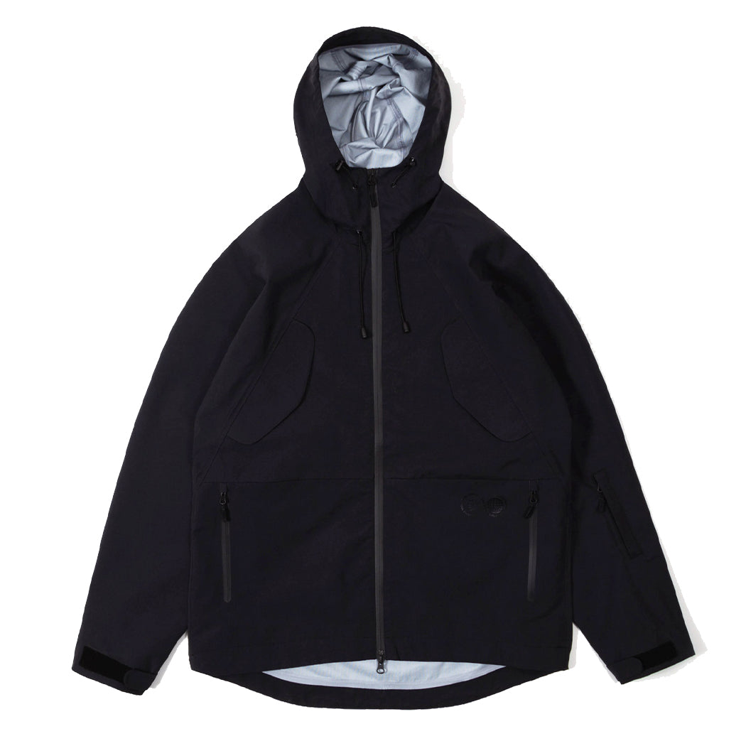 Purple Mountain Observatory 3 Layer Shell Jacket Black | Parasol Store