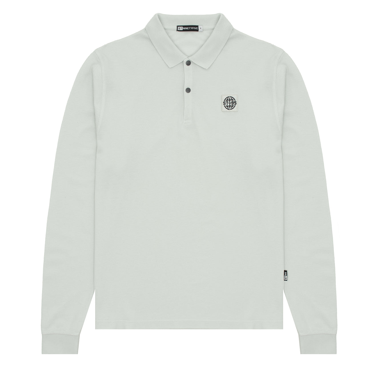 ST95 L/S Nucleo Captivo Polo Off White - Parasol Store