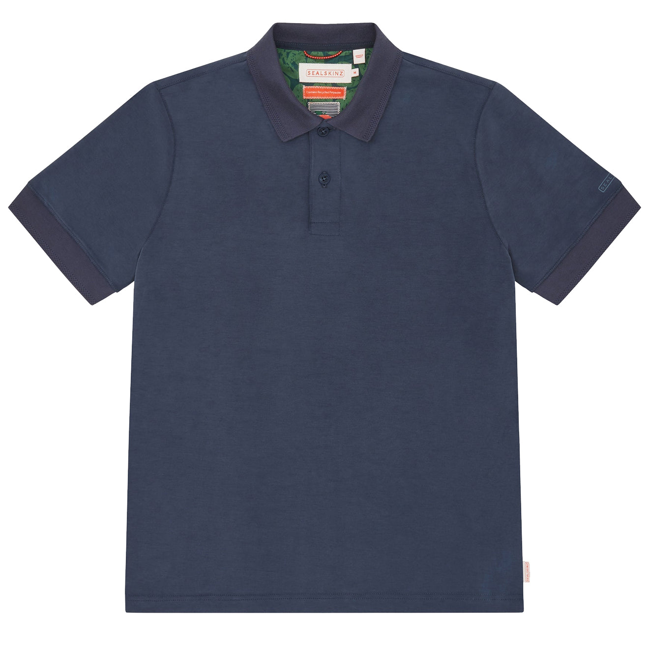 Sealskinz Roydon S/S Polo Navy - Parasol Store