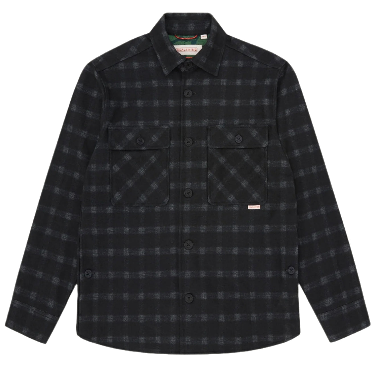 Sealskinz Snettisham Checked Shacket Navy - Parasol Store