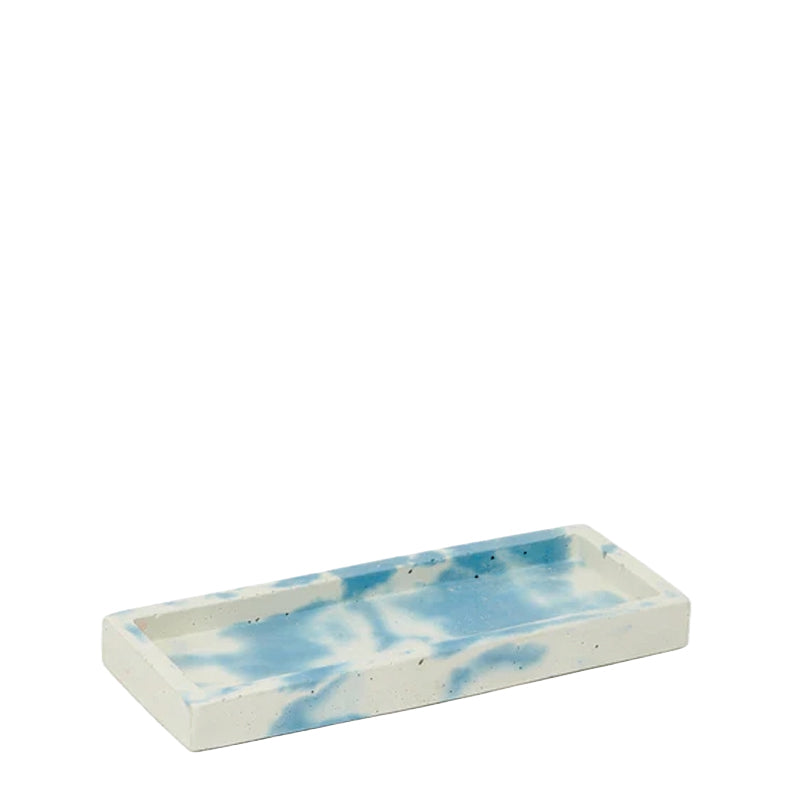 Smith & Goat Rectangle Tray Blue / White - Parasol Store