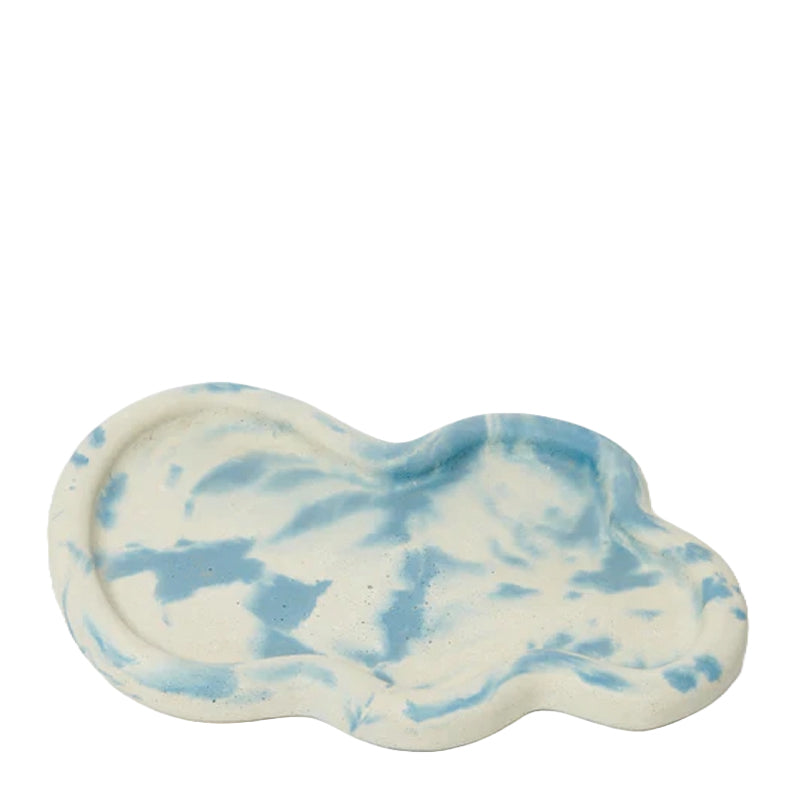 Smith & Goat Wobble Tray Blue / White - Parasol Store