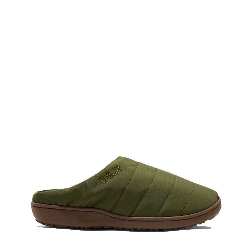 Subu Womens Nannen Military Slippers Olive Drab - Parasol Store