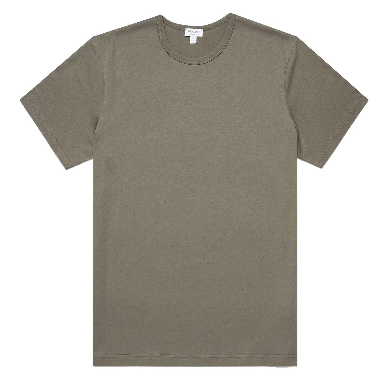 Sunspel Classic T-shirt Khaki - Parasol Store