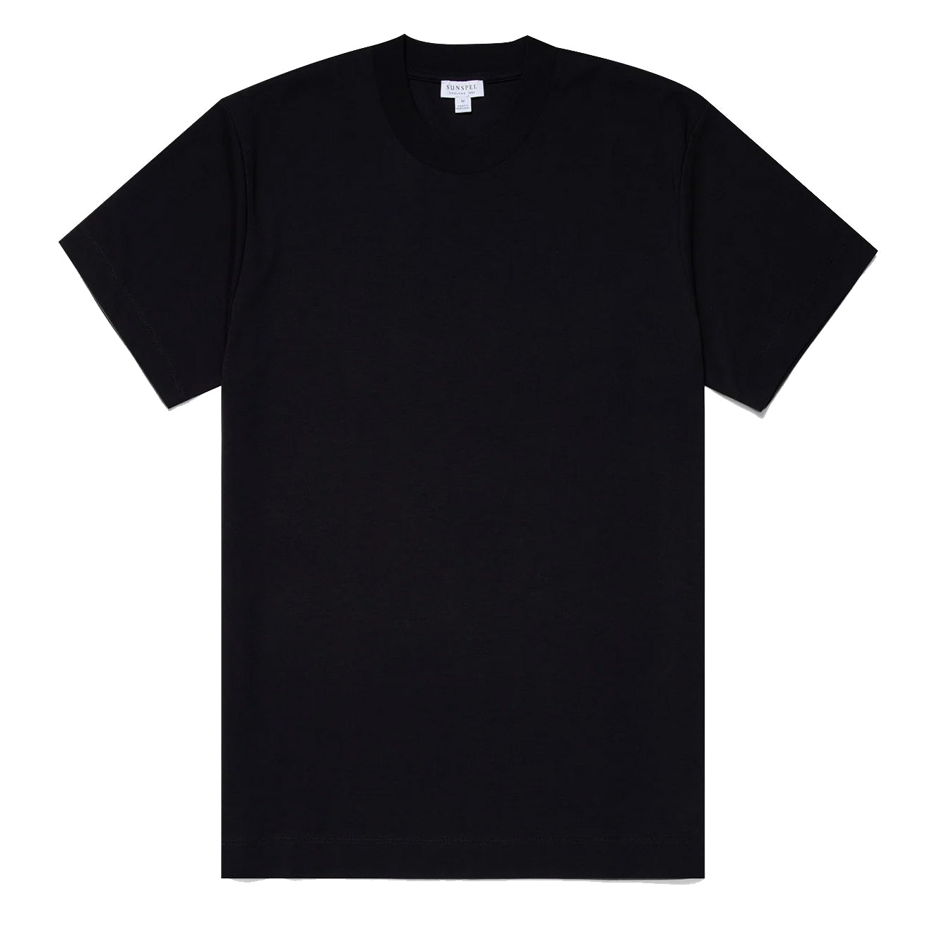 Sunspel Relaxed Fit Heavyweight T-Shirt Black Sunspel