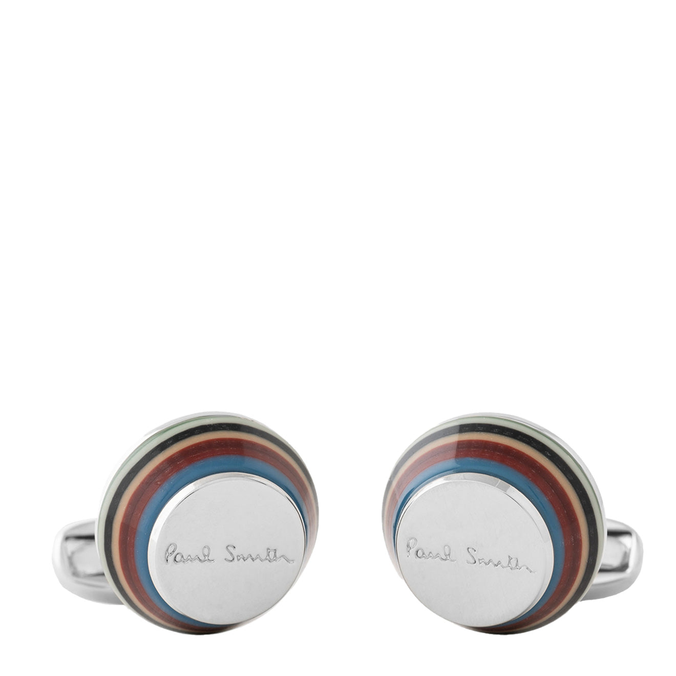 Paul Smith Taper Logo Cufflinks Multicolour