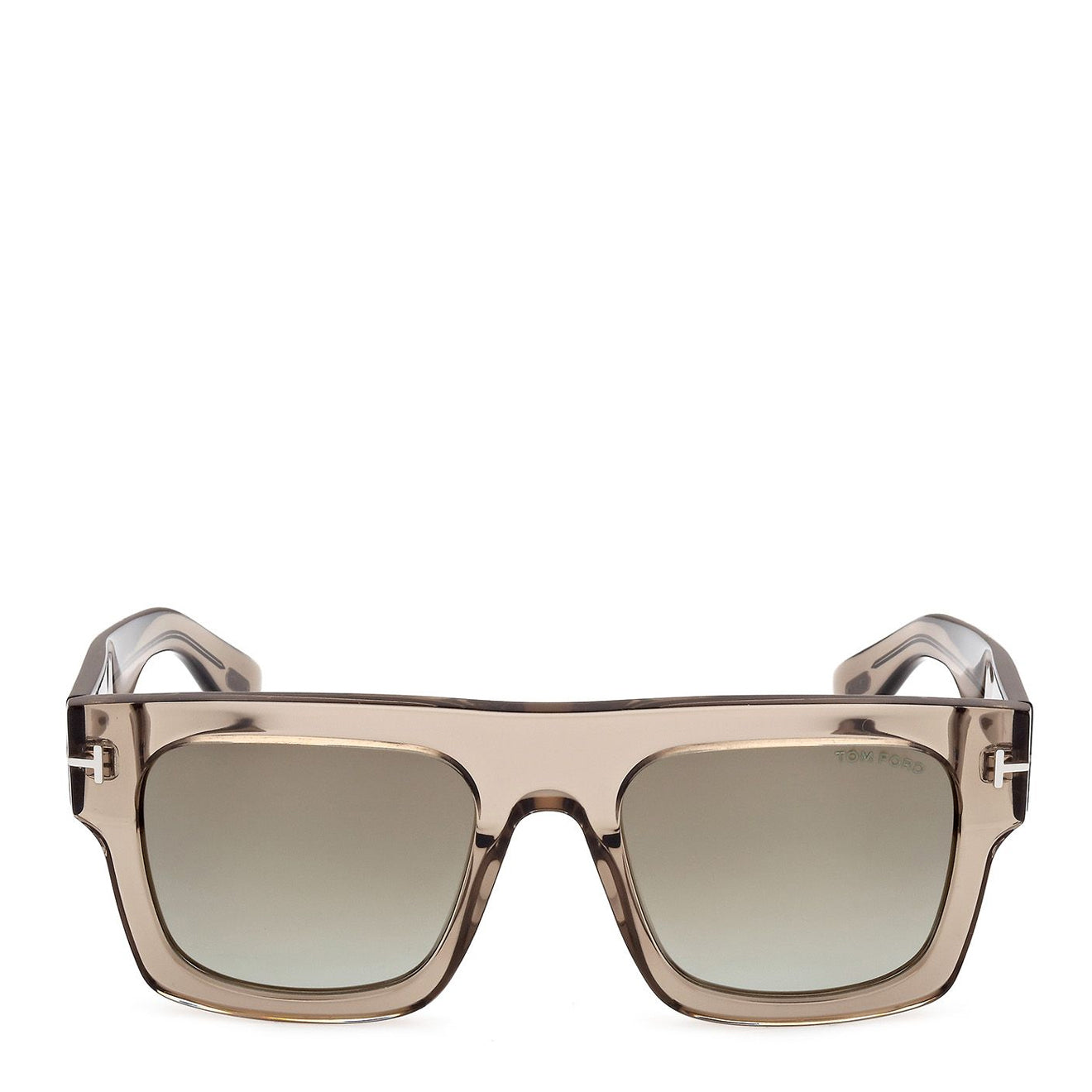 Tom Ford Fausto Sunglasses FT0711 47Q 53 Light Brown - Parasol Store