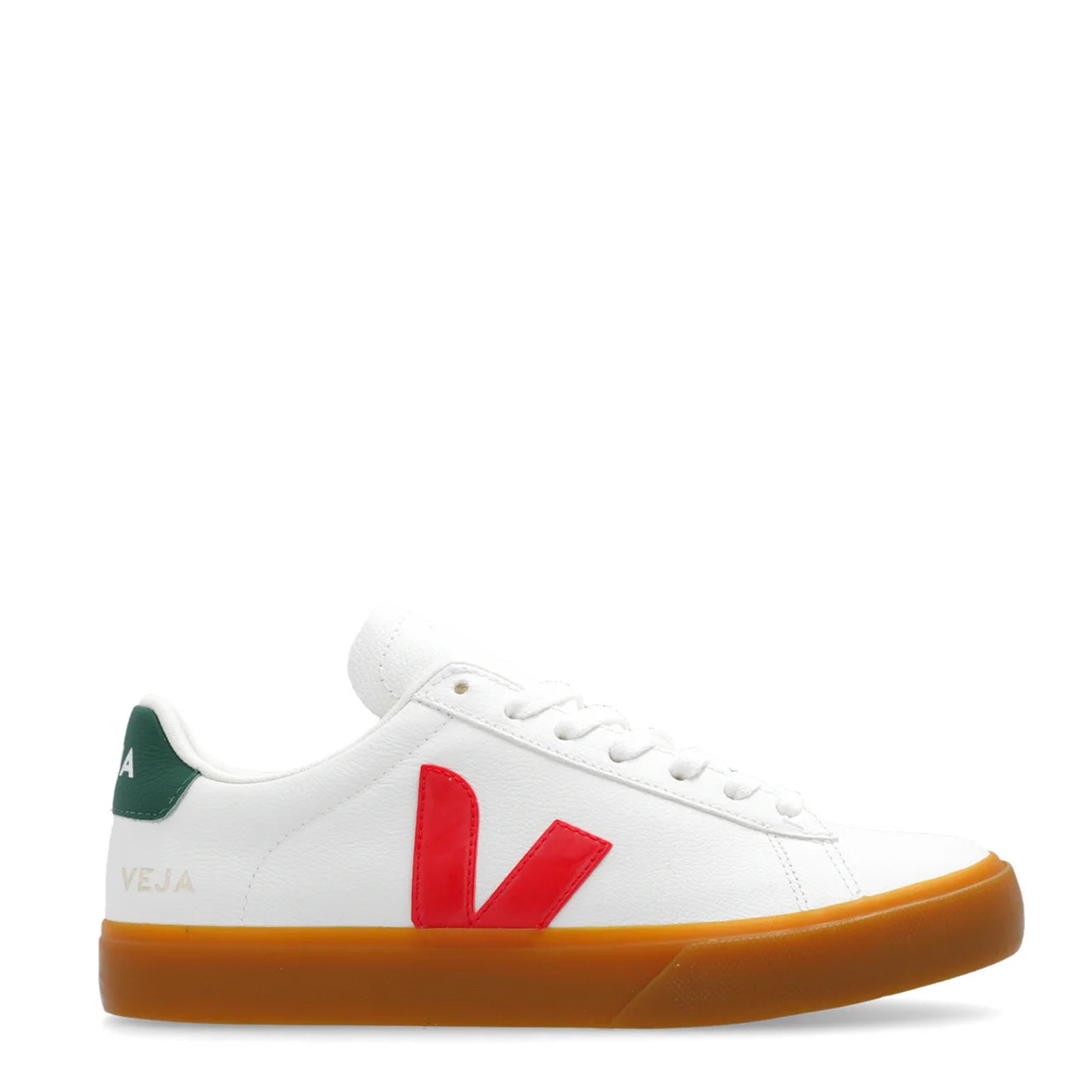 Veja Campo Chromefree Leather Trainer Extra White Pekin Poker - Parasol Store