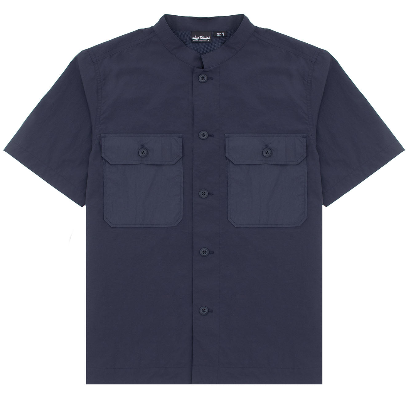 Wild Things Backstain Field Shirt Dark Navy - Parasol Store