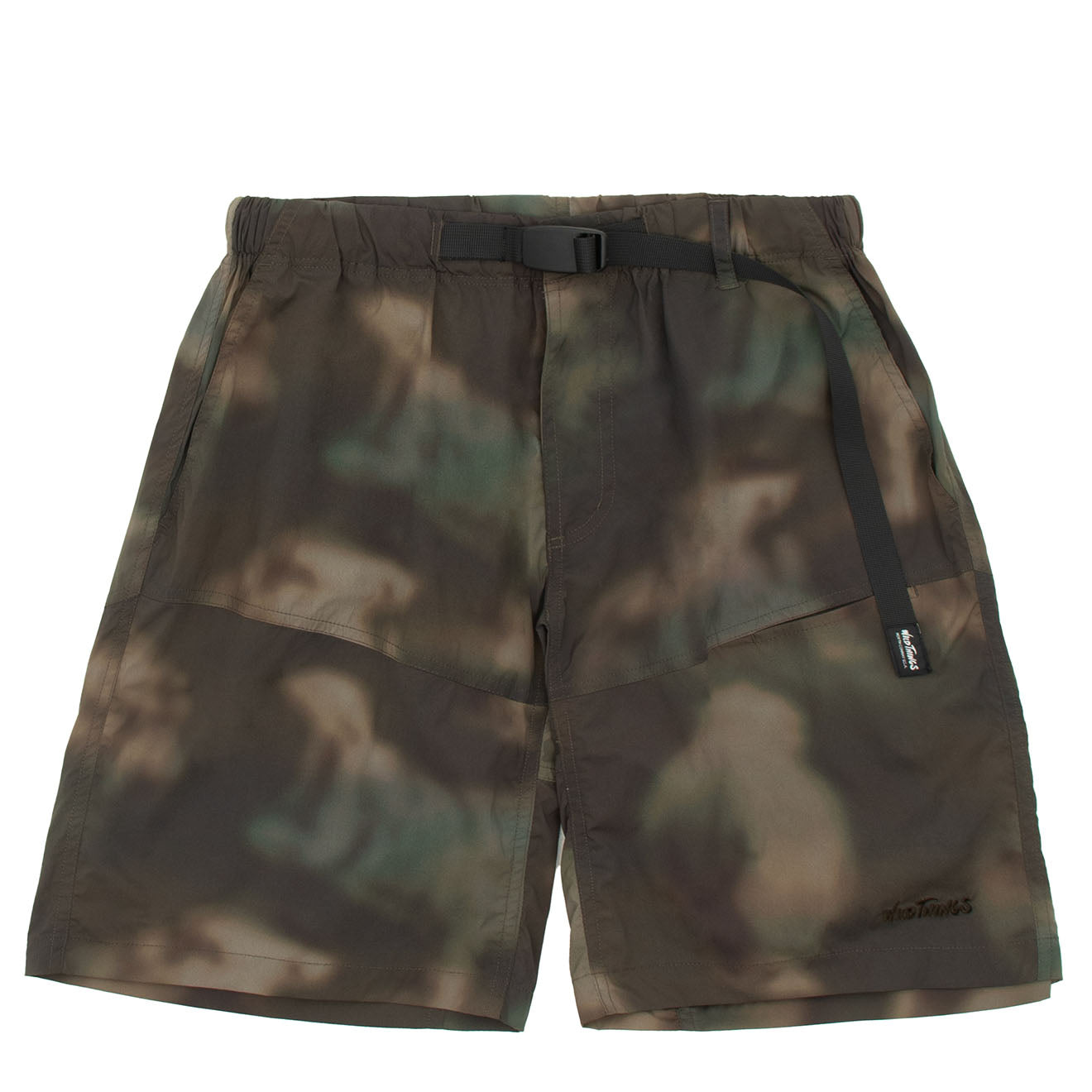 Wild Things Camp Shorts Nature Mosaic Olive - Parasol Store