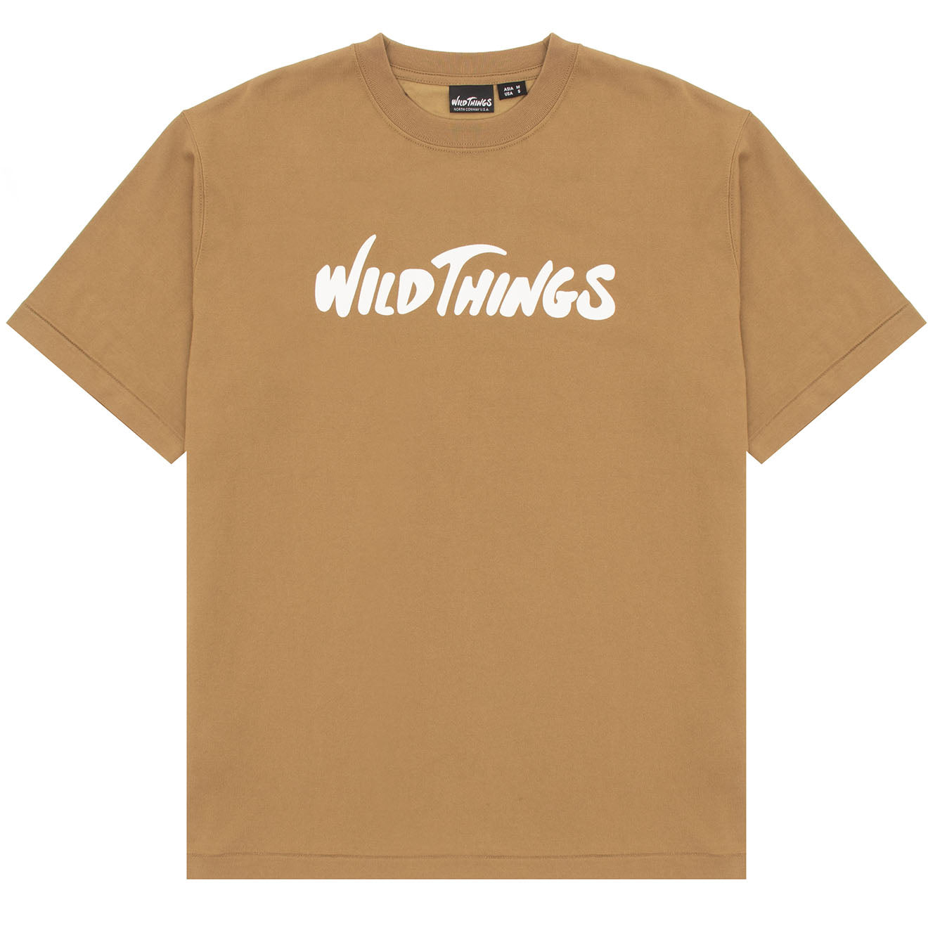 Wild Things Logo Tee Khaki - Parasol Store