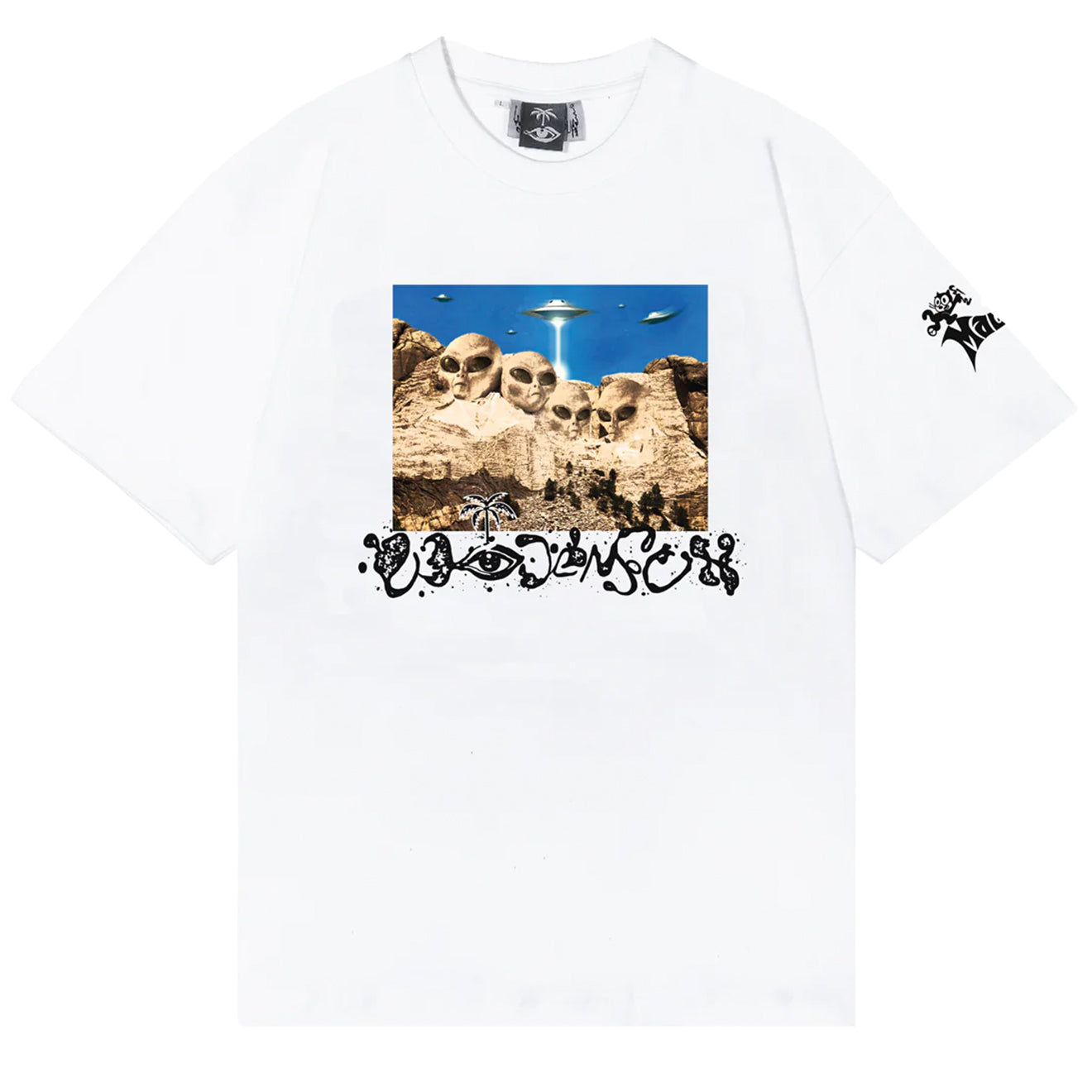 Woodensun Alien S/S Tee White - Parasol Store