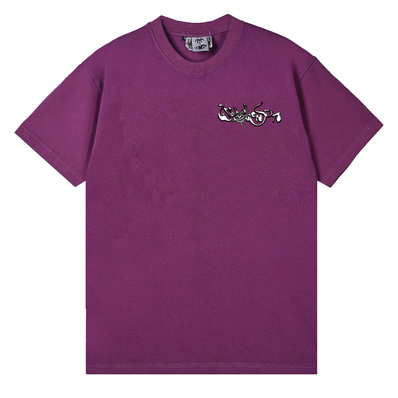 Woodensun Retired Hippies S/S Tee Maroon Purple - Parasol Store