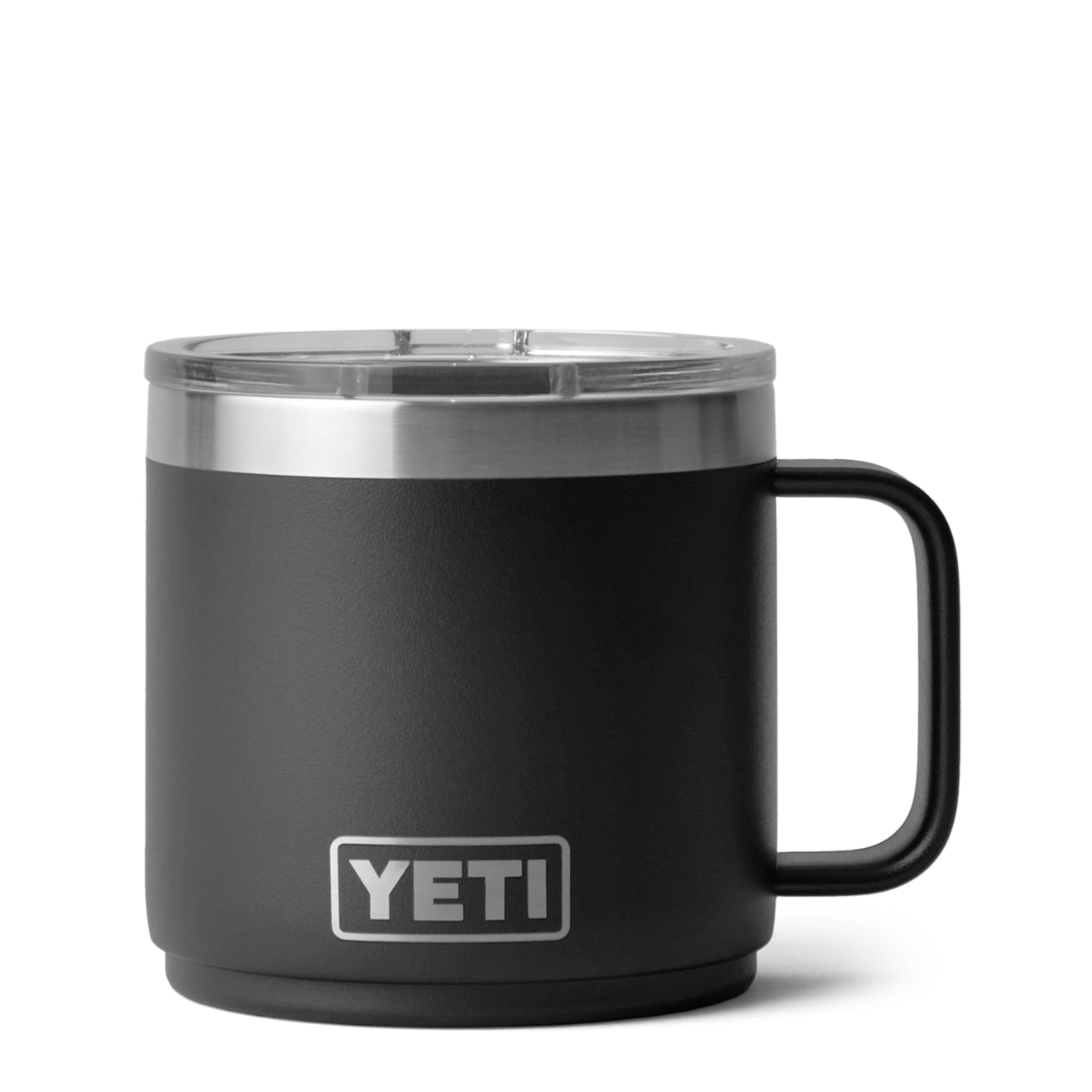 YETI Rambler 14oz Stackable Mug Black - Parasol Store