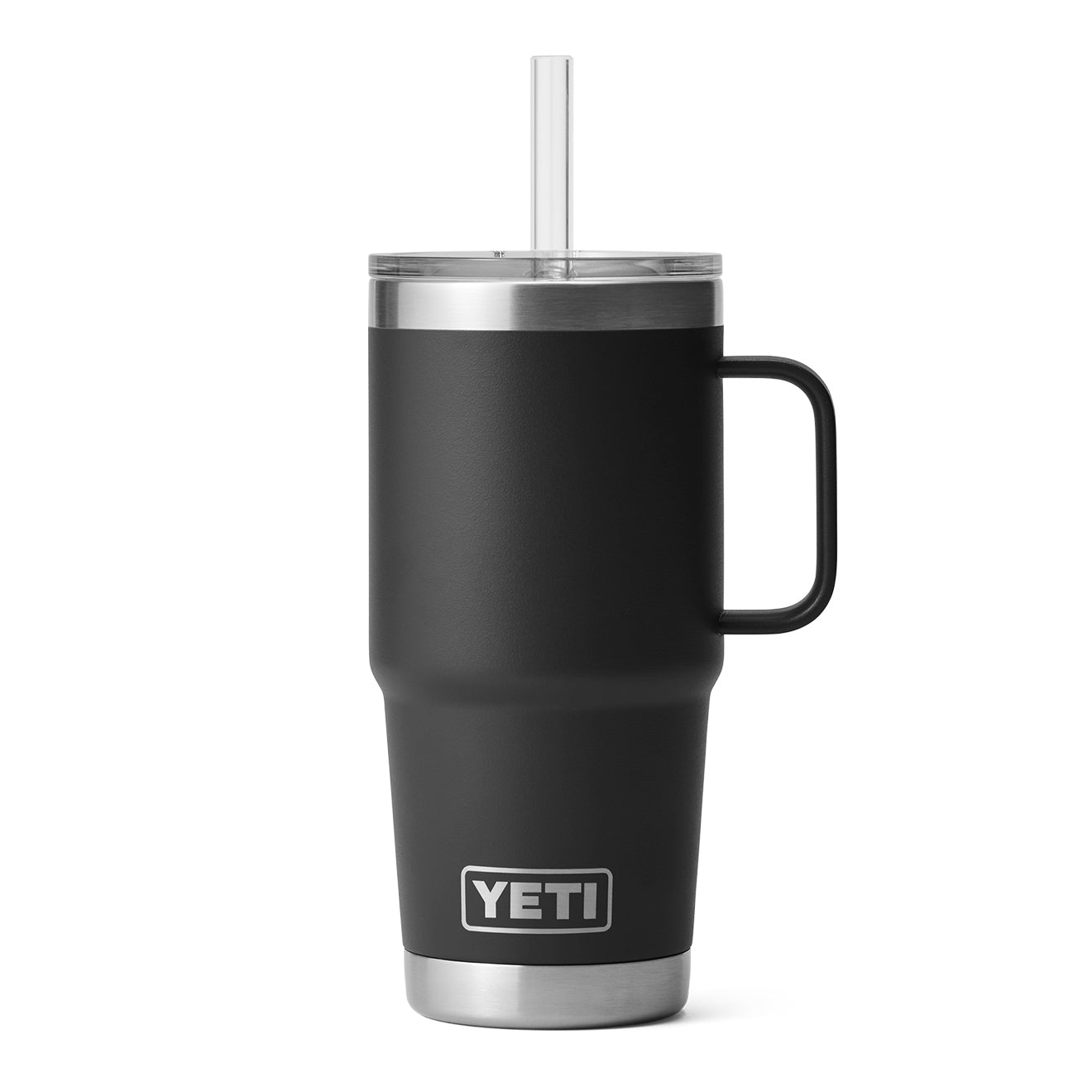 YETI Rambler 25oz Straw Mug Black YETI