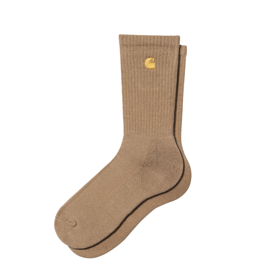 Carhartt WIP Chase Socks Peanut / Gold - Parasol Store