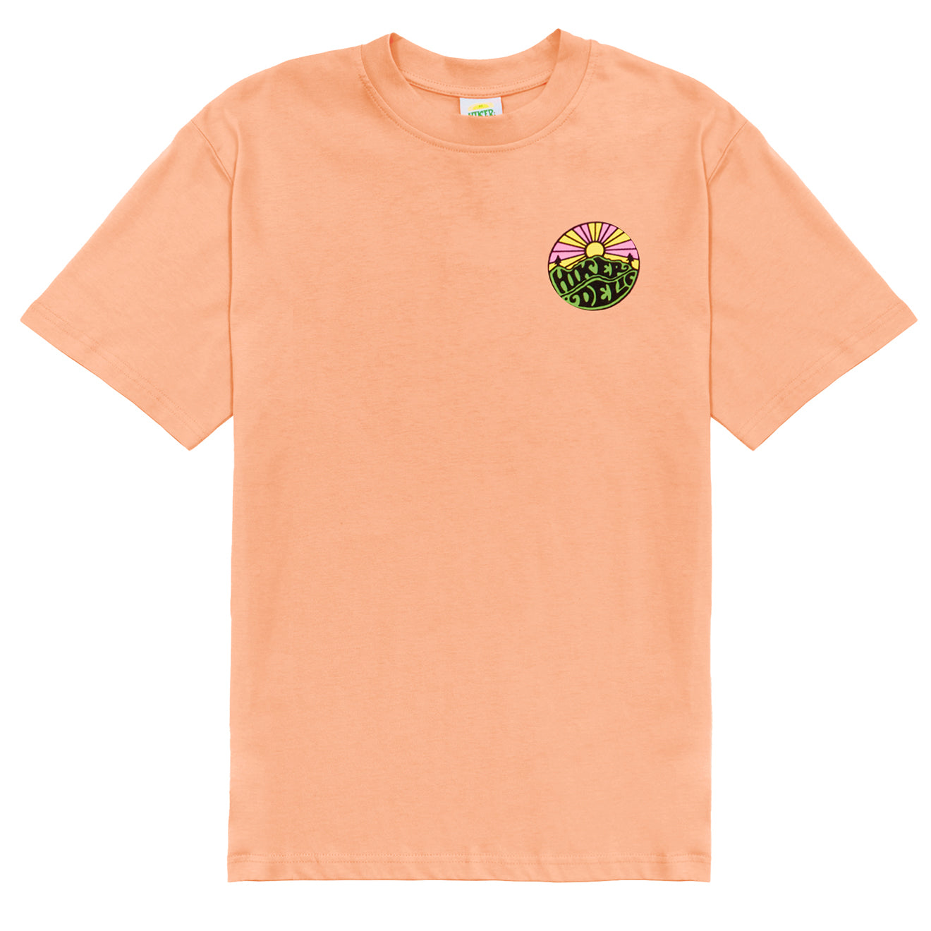 Hikerdelic Original Logo SS T-Shirt Coral Hikerdelic