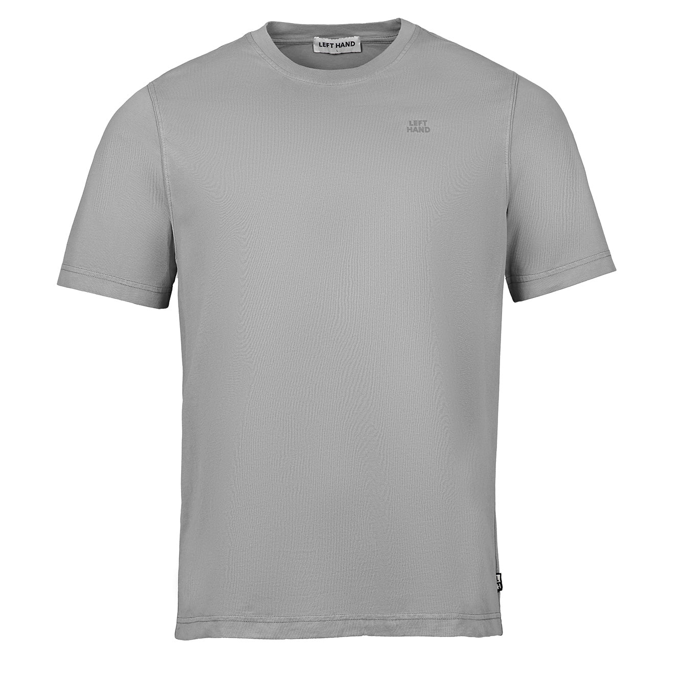 Left Hand Core Tee Grey Marl Light Grey Left Hand