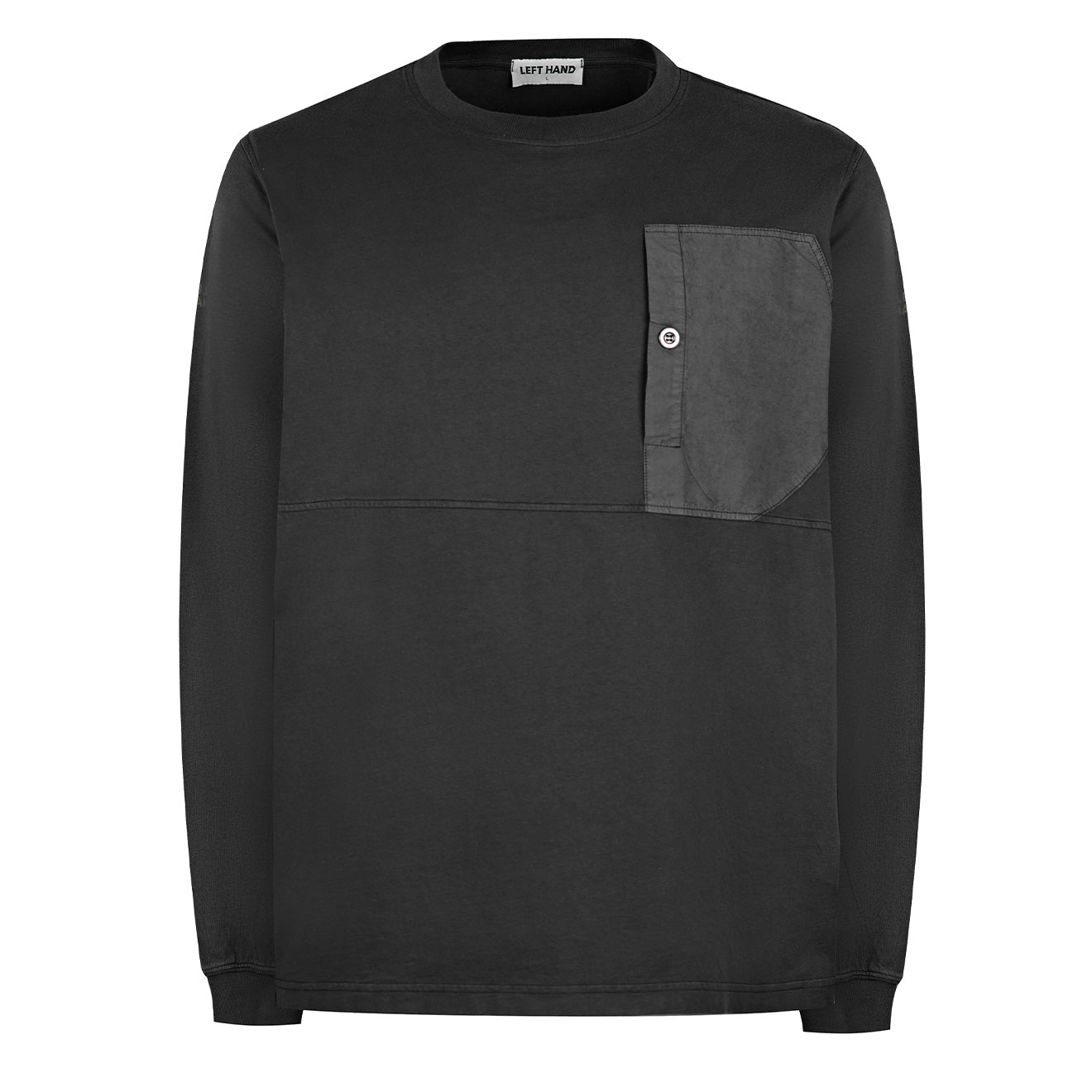 Left Hand L/S Pocket Tee Black Left Hand