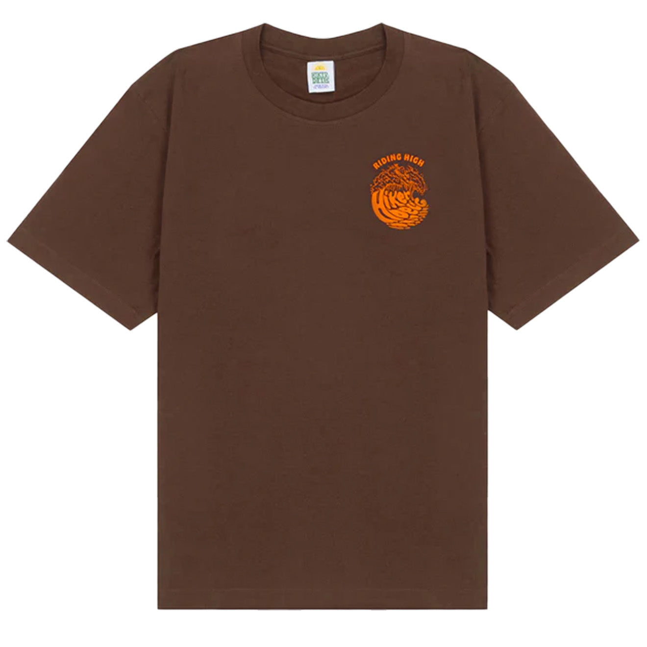 Hikerdelic Riding High SS T-Shirt Brown - Parasol Store