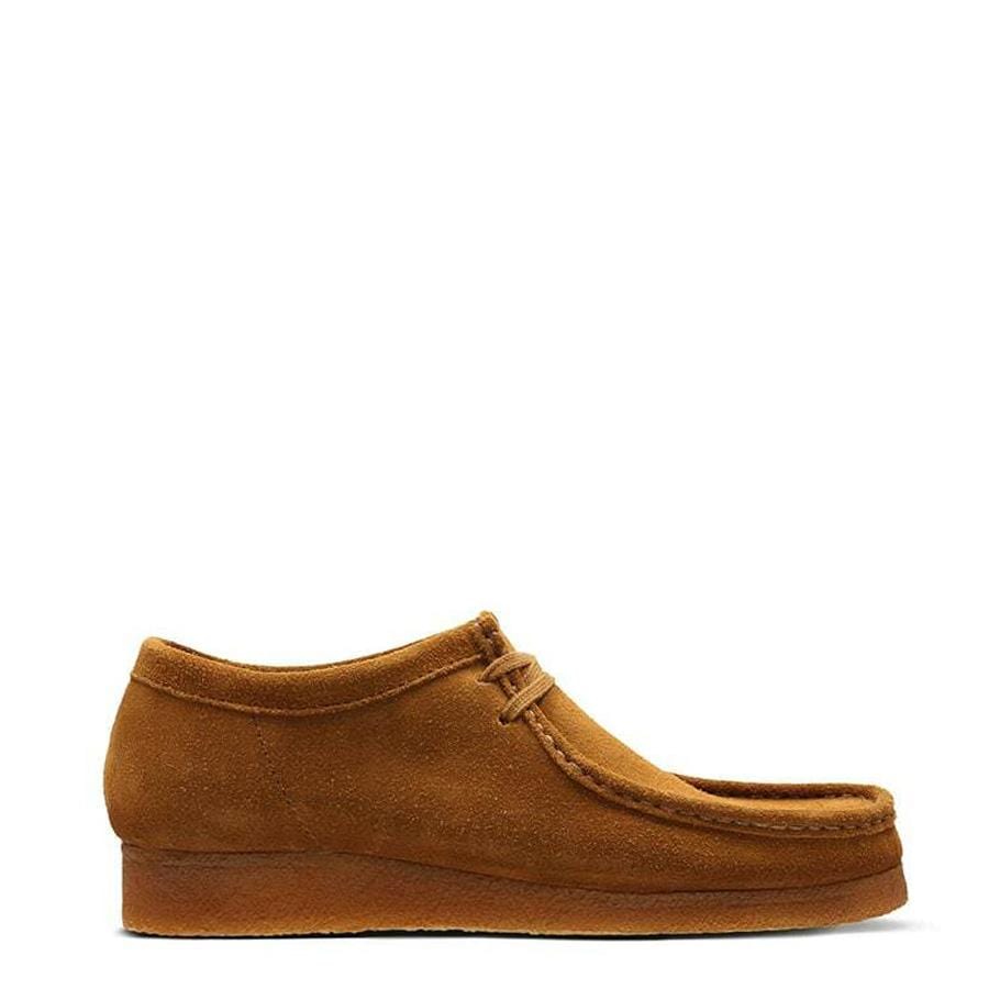 Clarks Originals Wallabee Shoes Cola Suede Clarks Originals