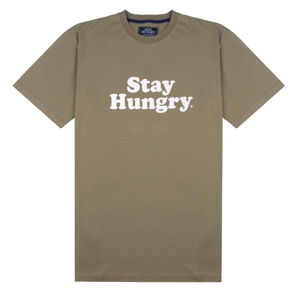 Stay Hungry Smooth T-Shirt Bamboo / White Stay Hungry