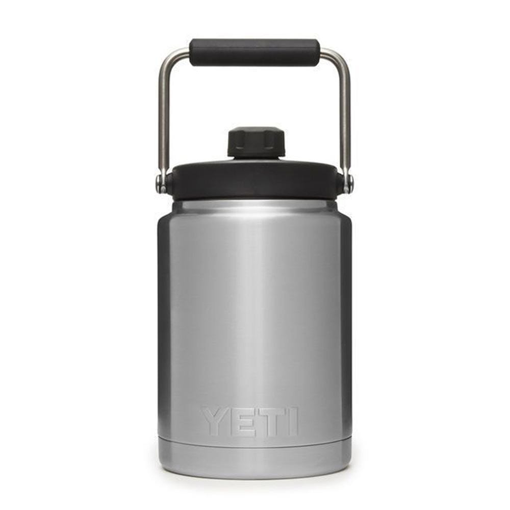 YETI Rambler Half Gallon Jug Stainless Steel YETI