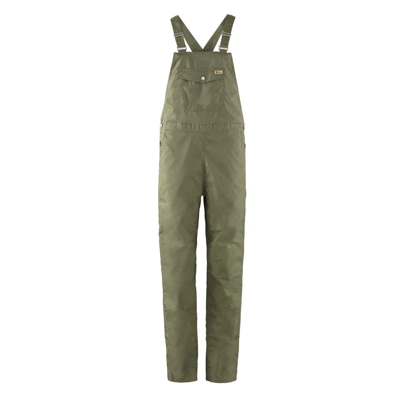 Fjallraven Womens Vardag Dungaree Trousers Green Fjallraven