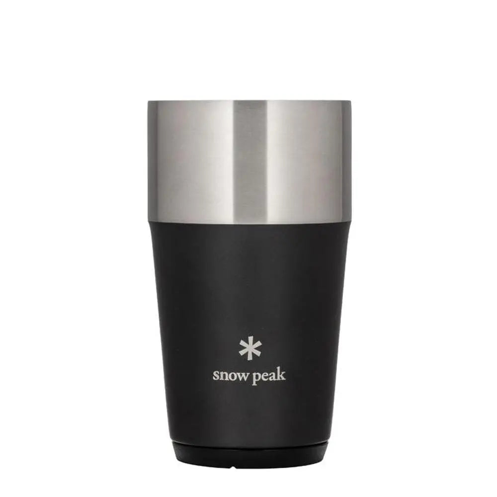 Snow Peak Shimo Tumbler 470 Black Snow Peak