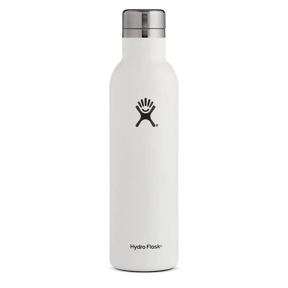 Hydro Flask 25oz Wine Bottle White Hydro Flask