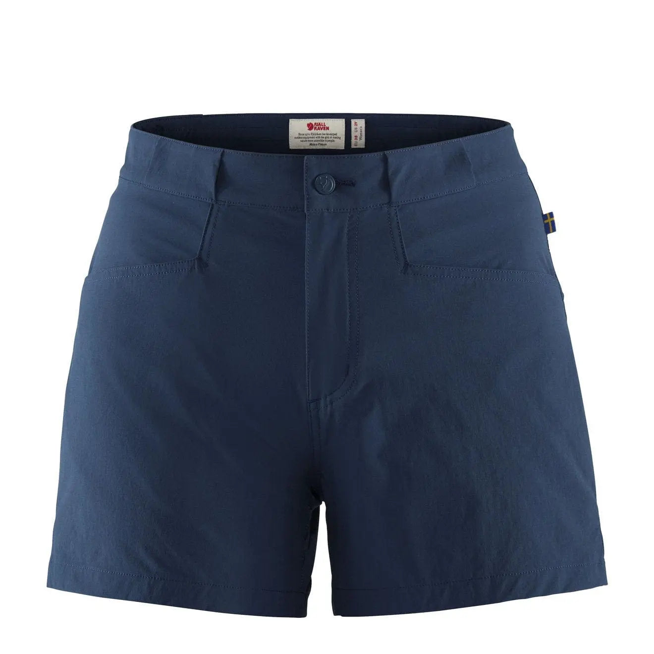 Fjallraven Womens High Coast Light Shorts Navy Fjallraven