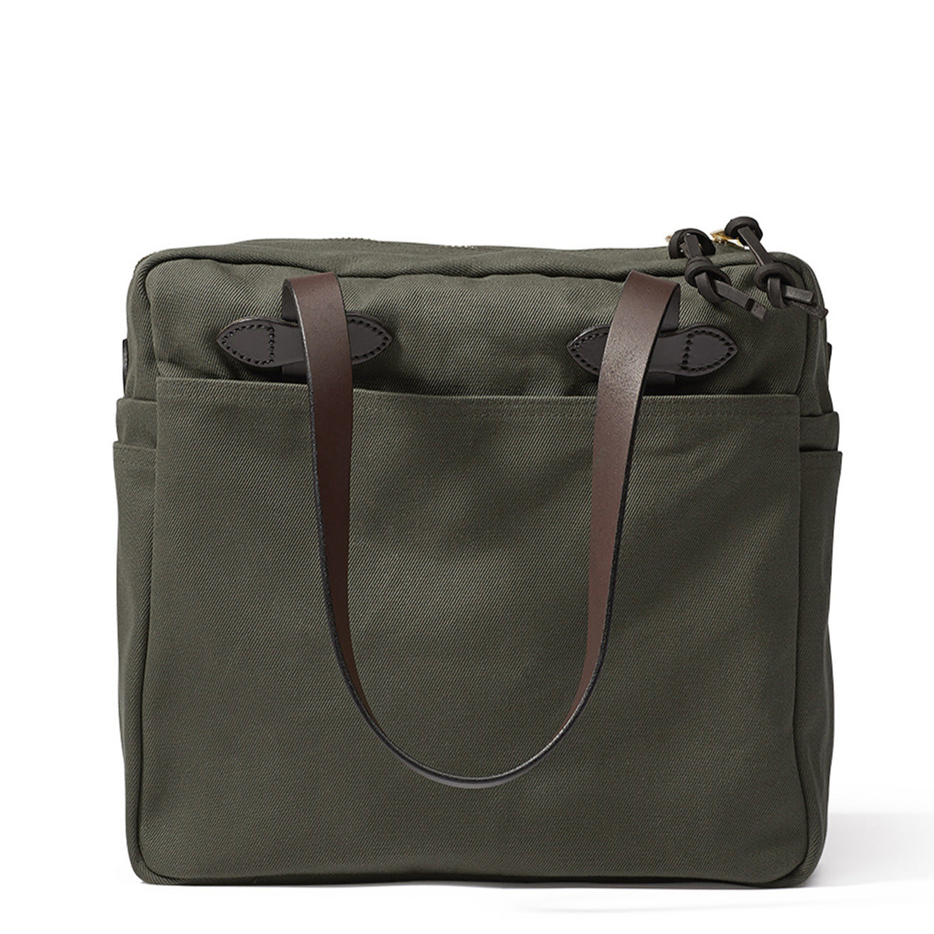 Filson Tote Bag with Zipper Otter Green Filson