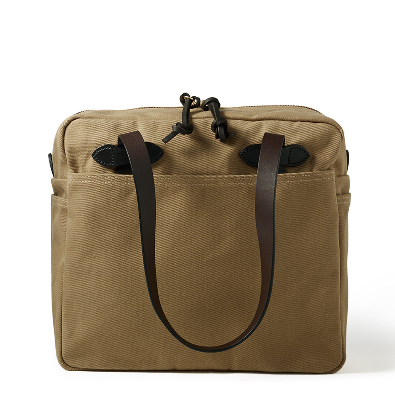 Filson Tote Bag with Zipper Tan Filson