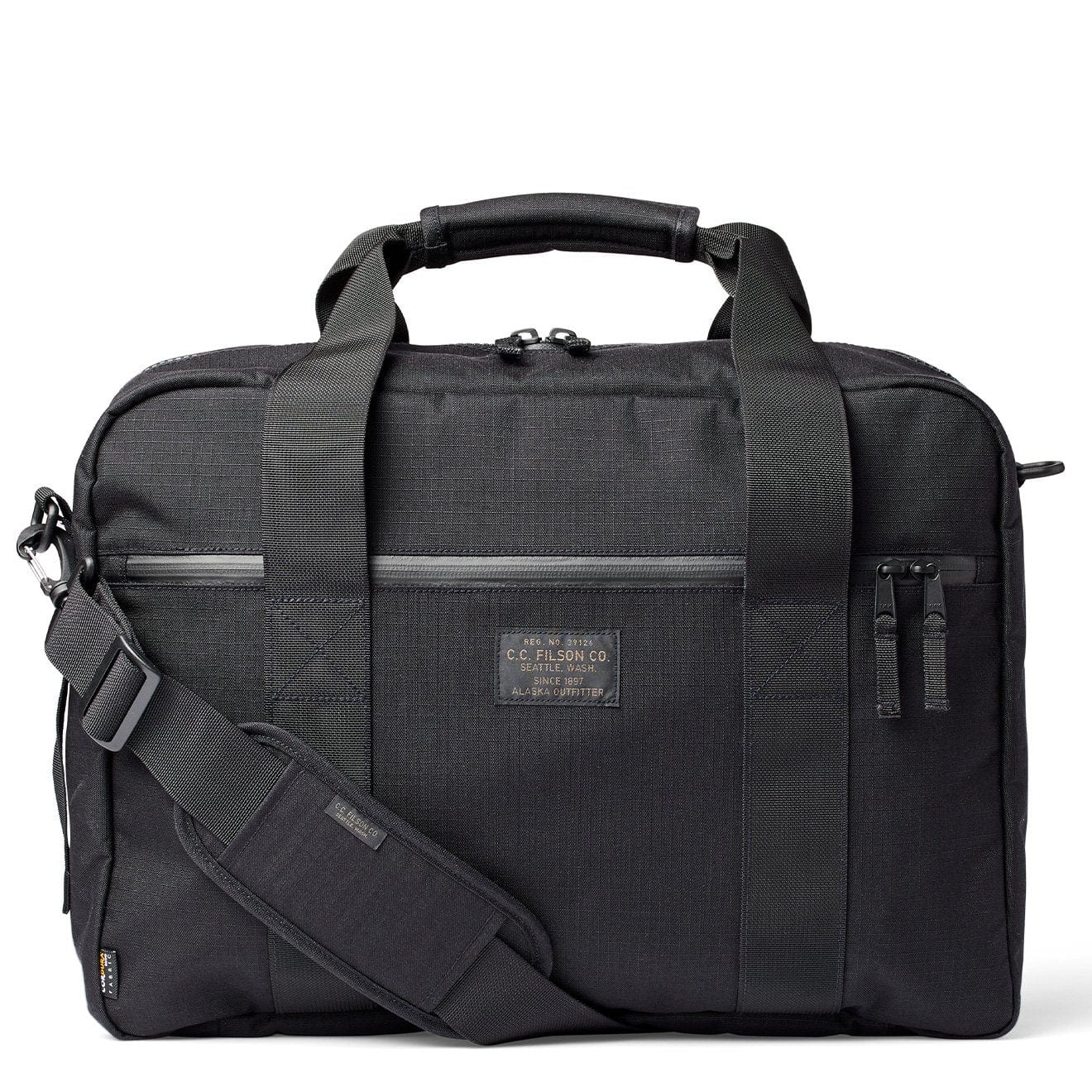 Filson Ripstop Nylon Pullman Black Filson