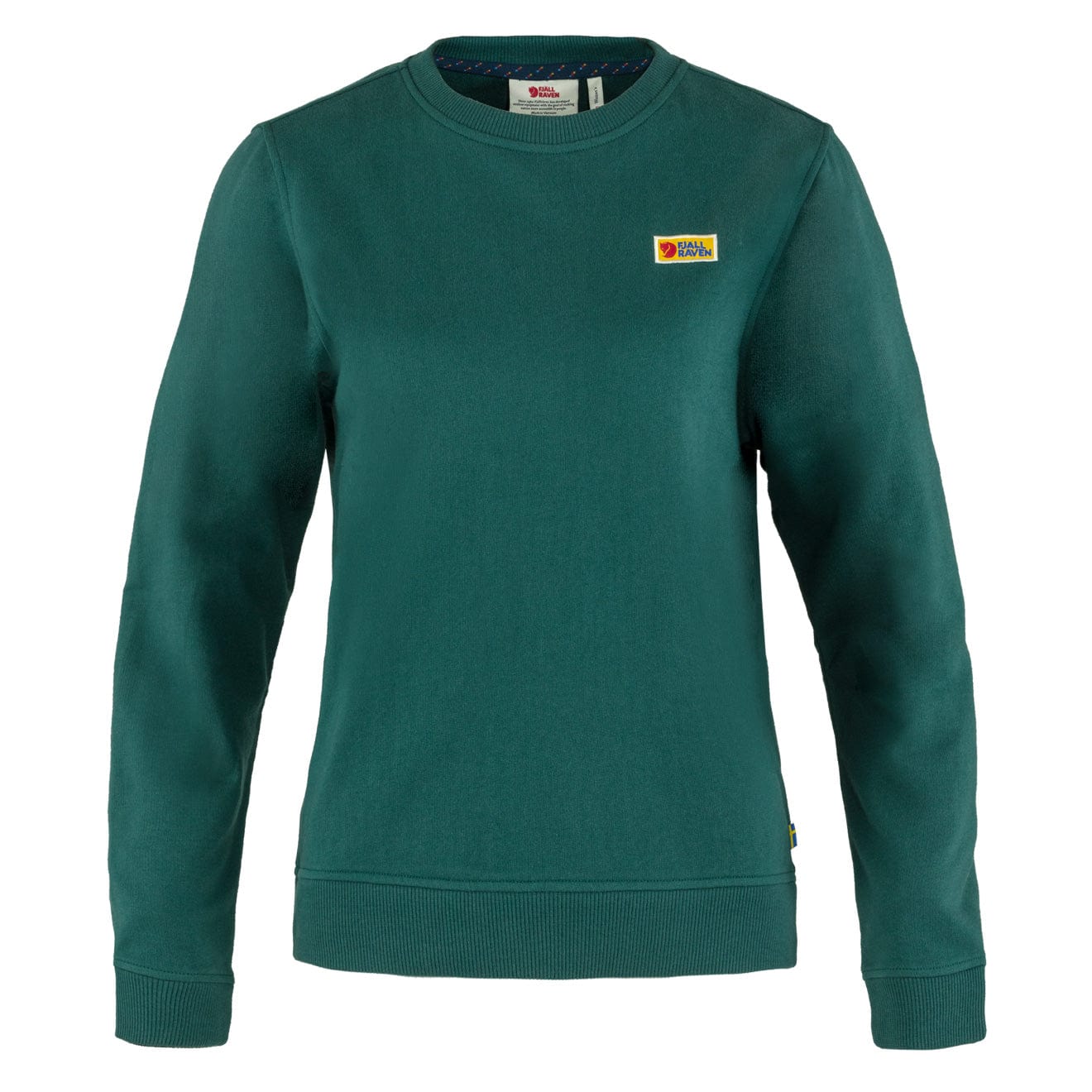 Fjallraven Womens Vardag Sweater Arctic Green Fjallraven