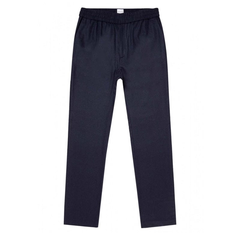 Sunspel Drawstring Trouser Navy 6 Sunspel