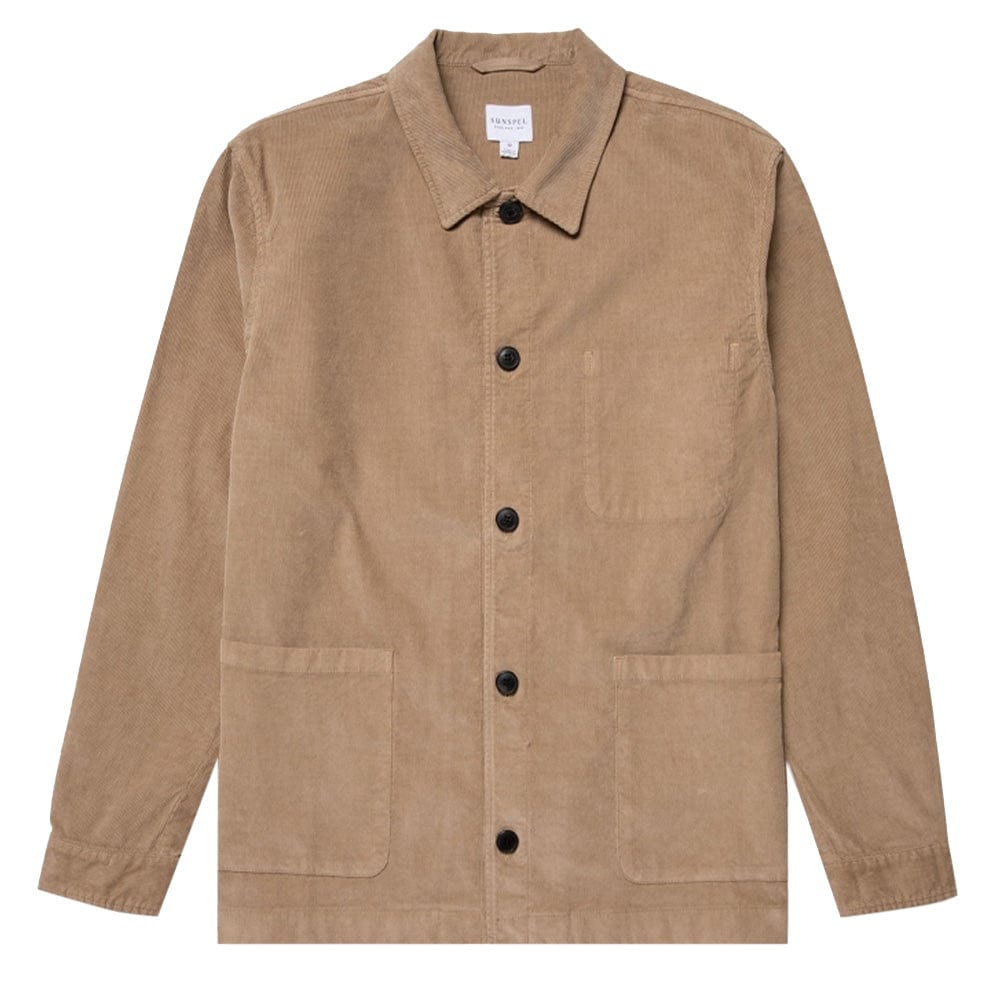 Sunspel Twin Pocket Jacket Stone Sunspel