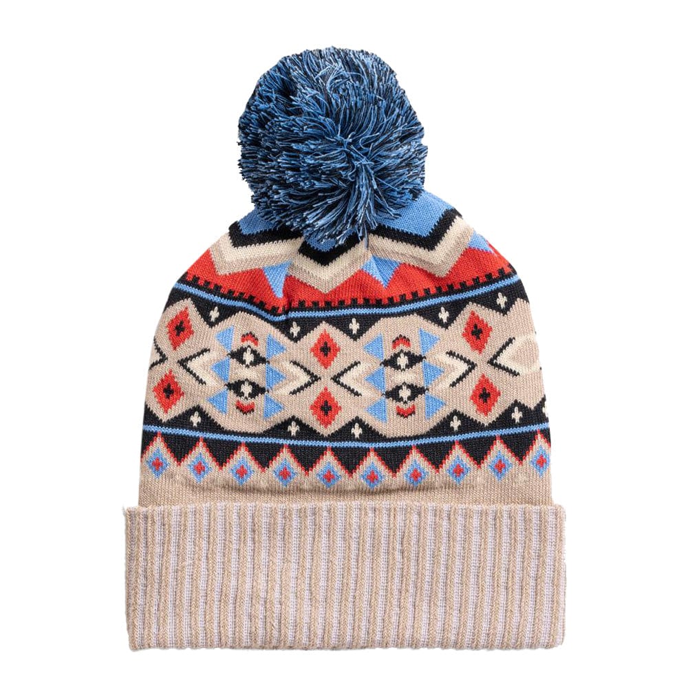 United by Blue Fairisle Pom Beanie Tan United by Blue